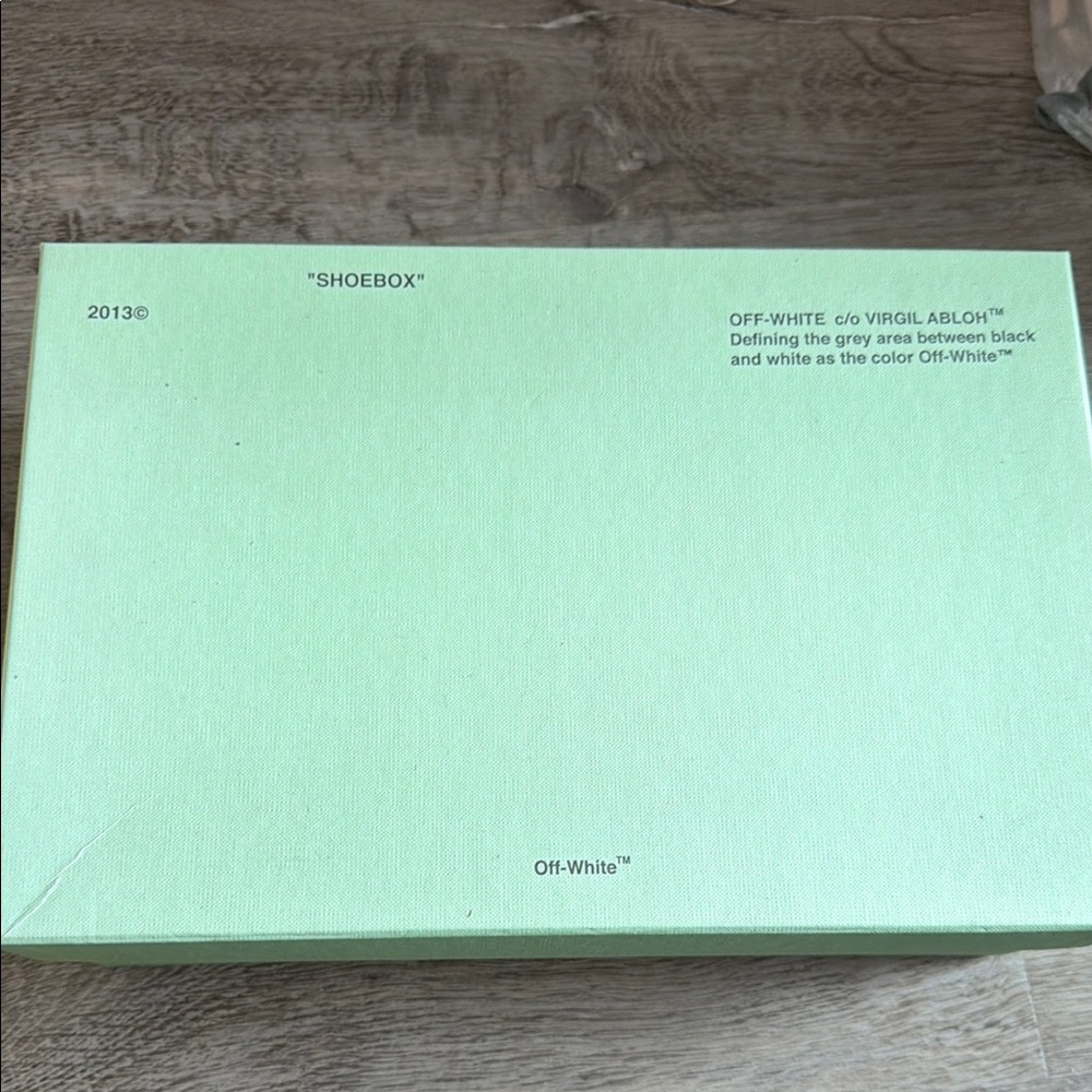 Off-White™ Mint Green Shoebox